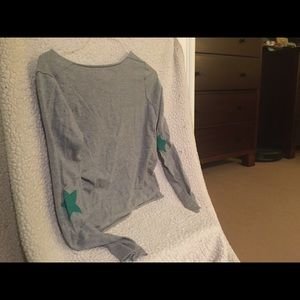 Zadig + Voltaire Cici star - gray sweater